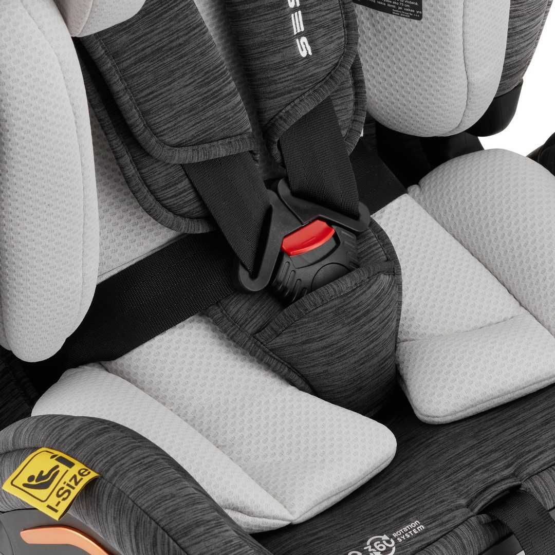 Fotelik Sesttino Shiver I-Size 0-36 kg ISOFIX BAZA+NOGA STABILIZUJĄCA