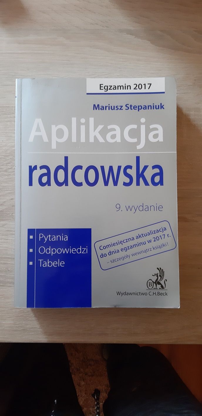 Aplikacja radcowska-Zestaw książek