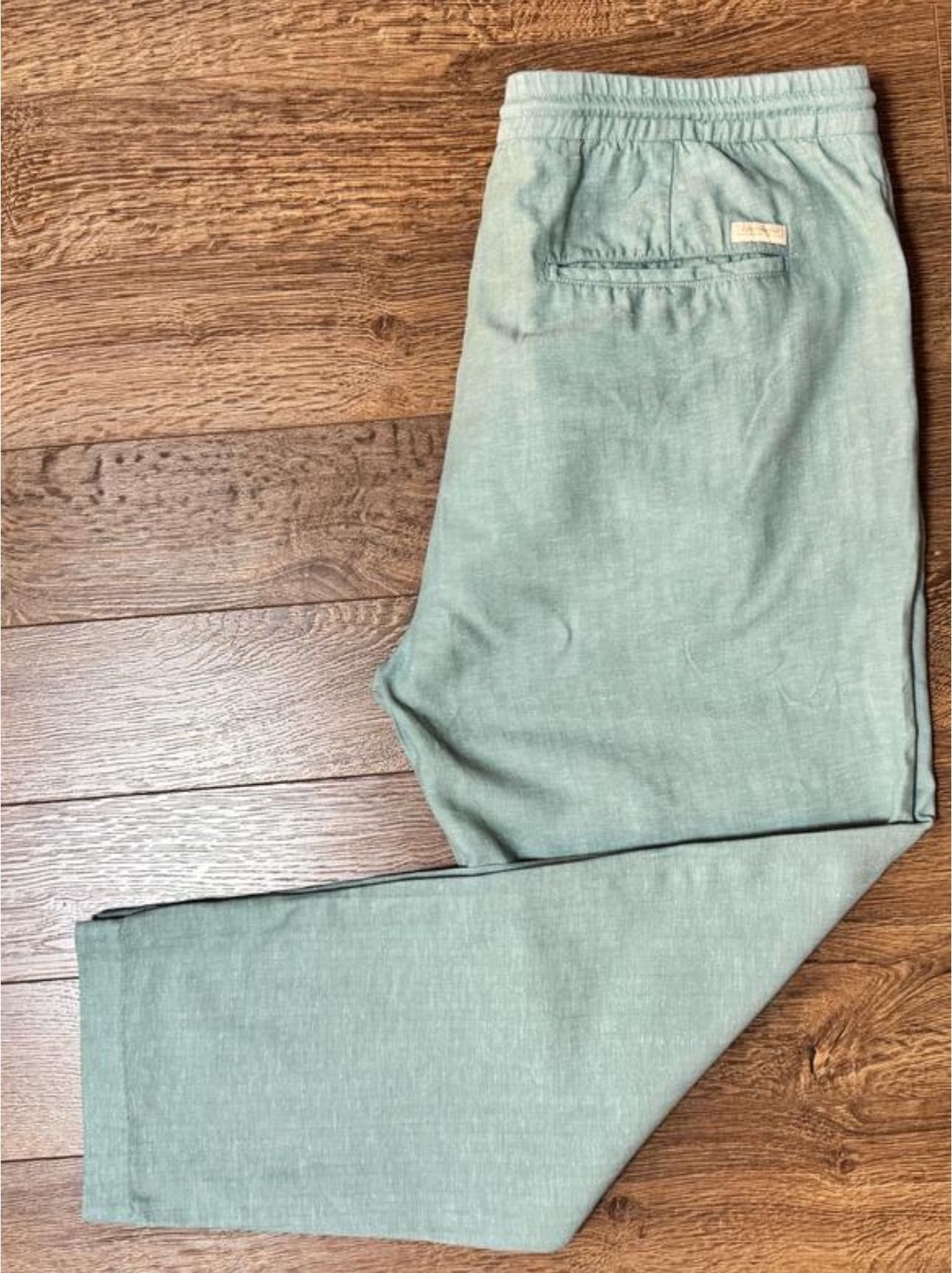 Брюки Scotch & Soda (коттон/лён).