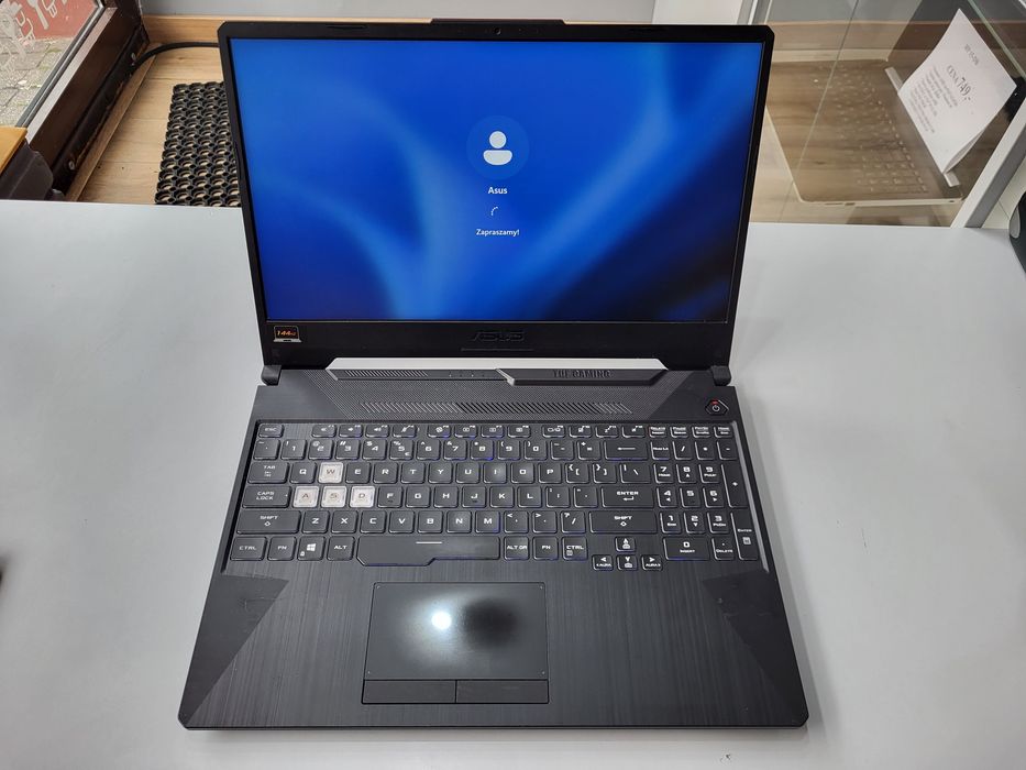 Laptop do GIER Asus Tuf i5-10300h 16Gb 500Gb GtX 1650ti 4Gb Win 11