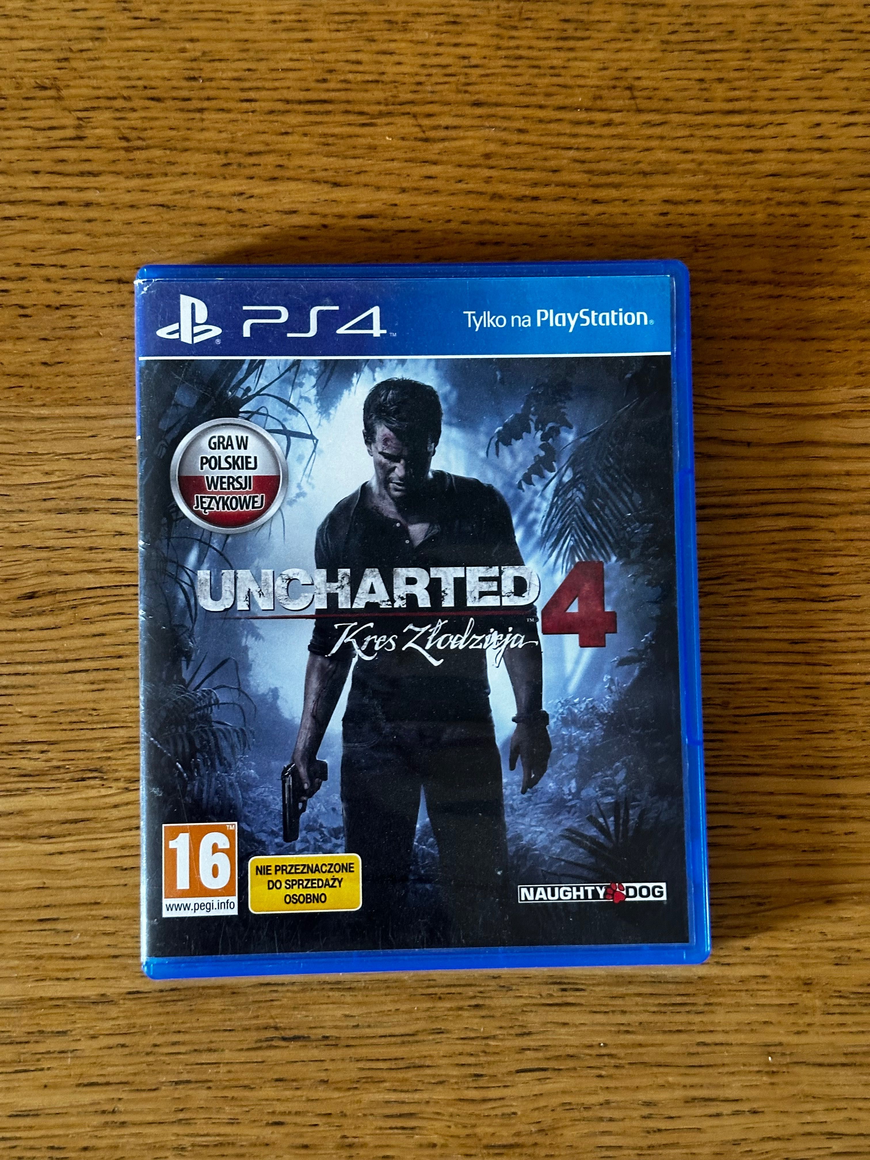 Uncharted 4 Kres Złodzieja ps4 PL