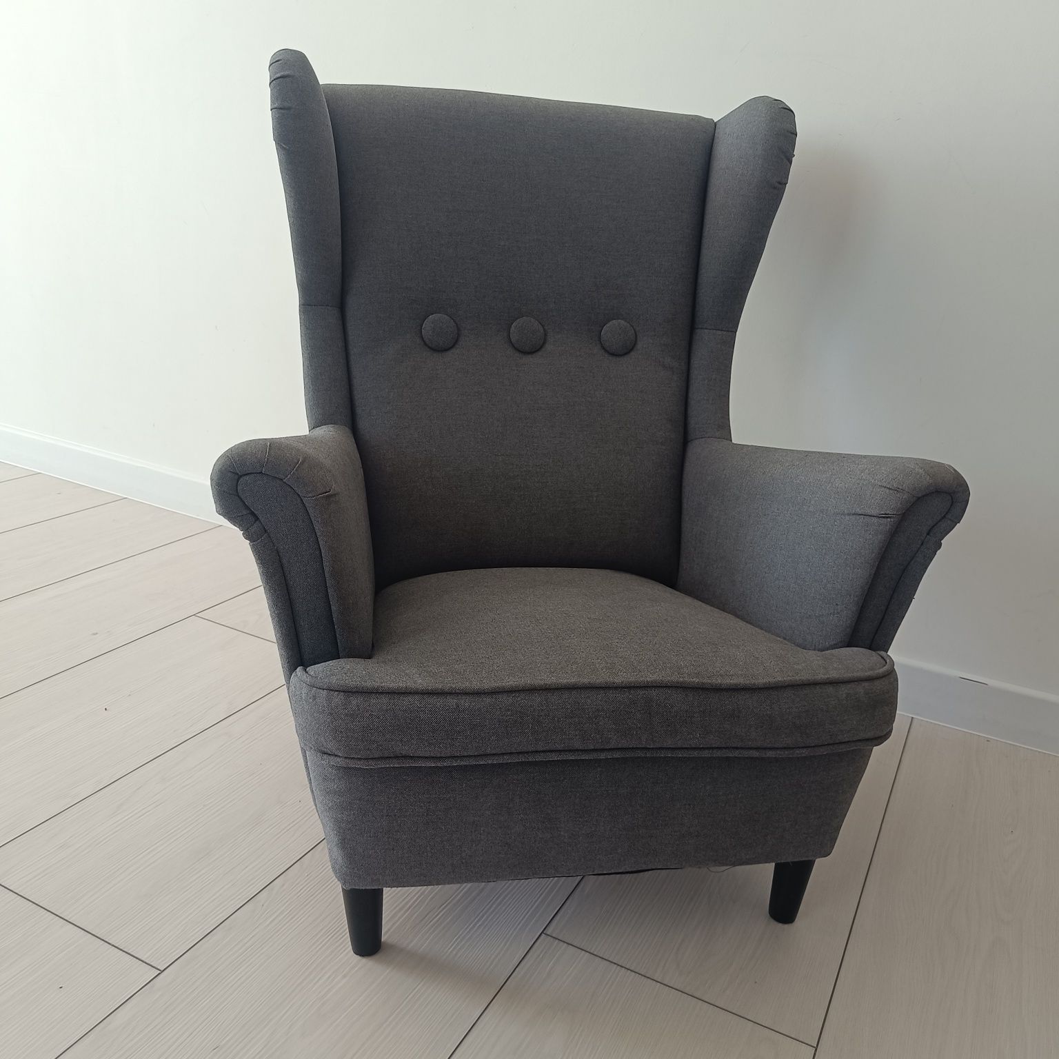 Fotel uszak mini, wersja dla dzieci, Ikea strandmon