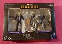 Figurki Marvel Legends Iron Man Iron Monger i Obadiah Stane