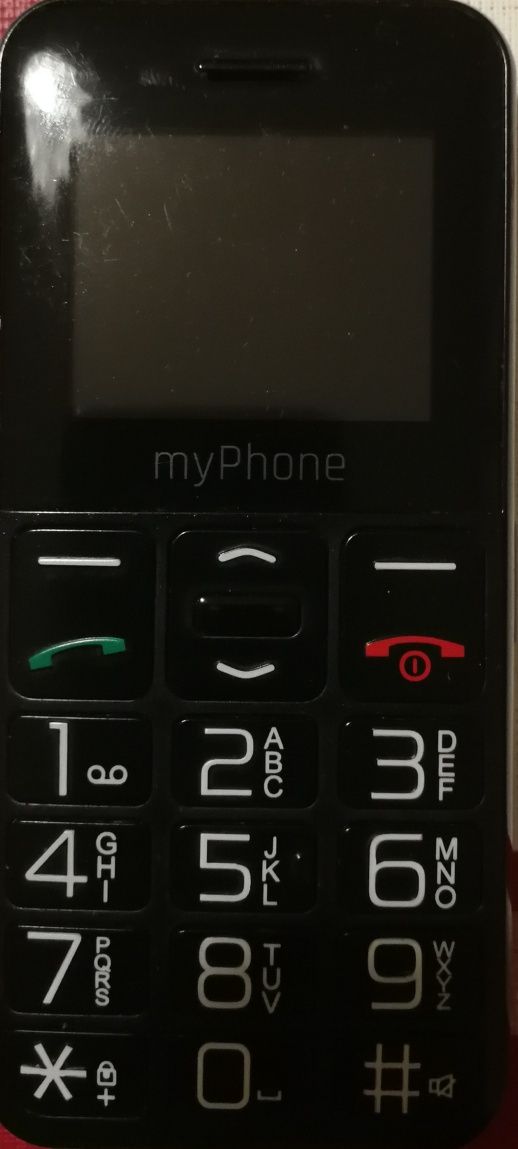 Telefon dla seniora myPhone