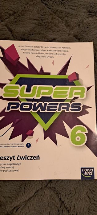 SUPER POWERS  6 ćwiczenia