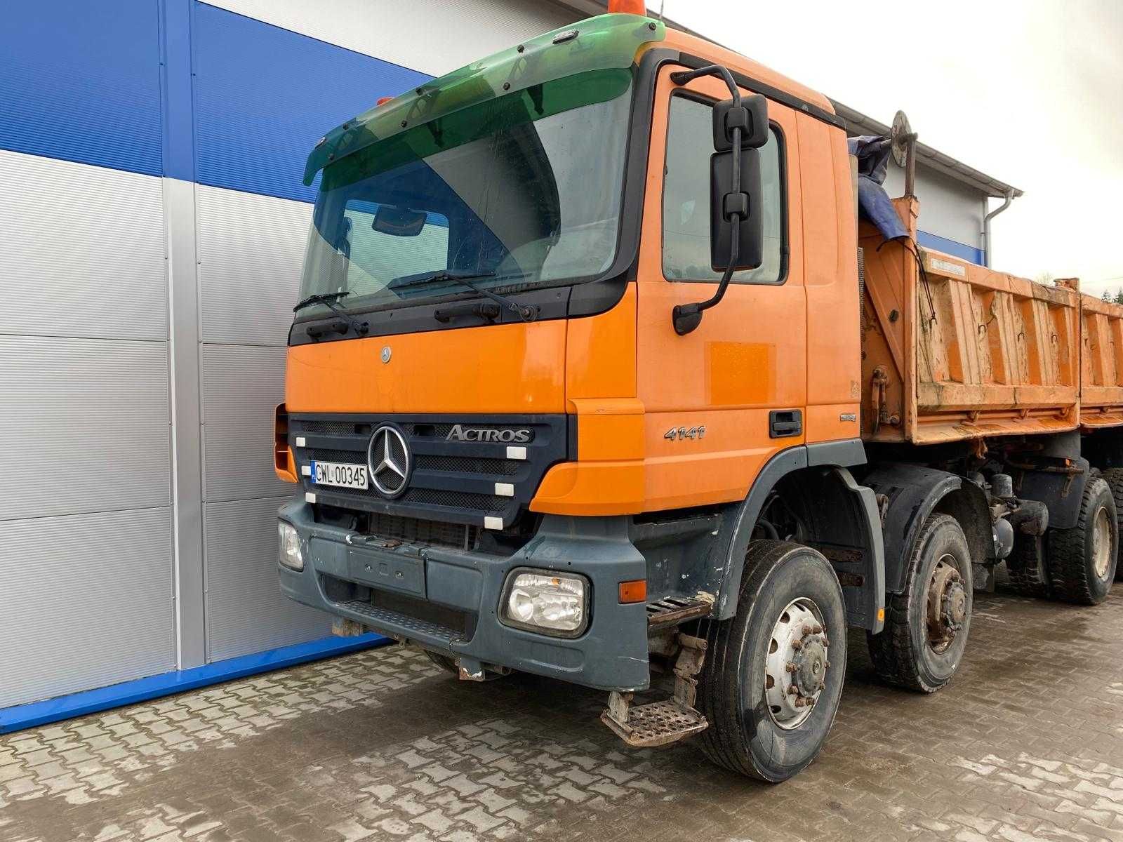 MERCEDES Actros 4141AK wywrotka 8x8