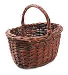 Kosz grzybowy/zakupowy 36x29x20/34 cm TIN TOURS