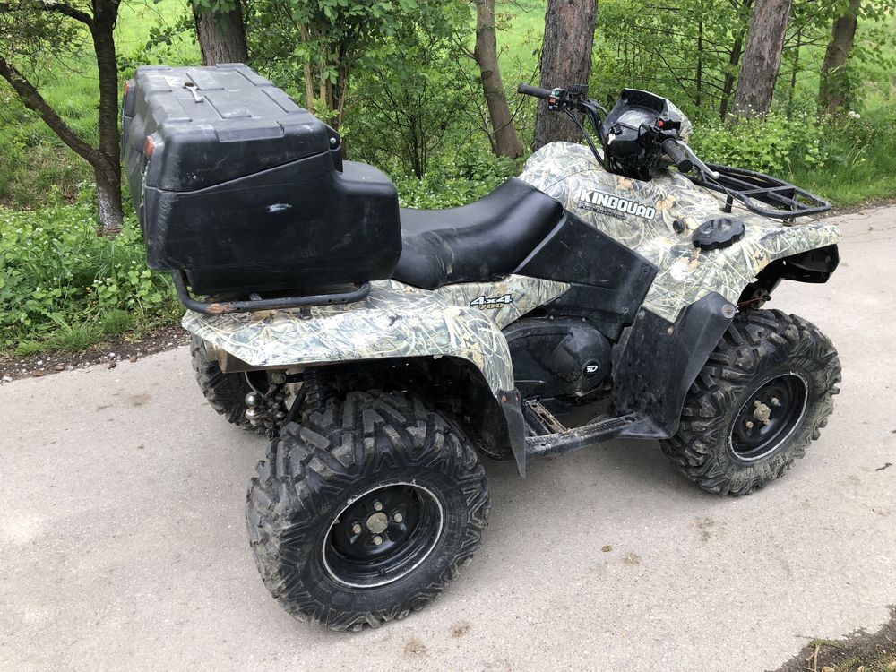 Plastiki owiewki osłony obudowy suzuki kingquad king quad 750 can am