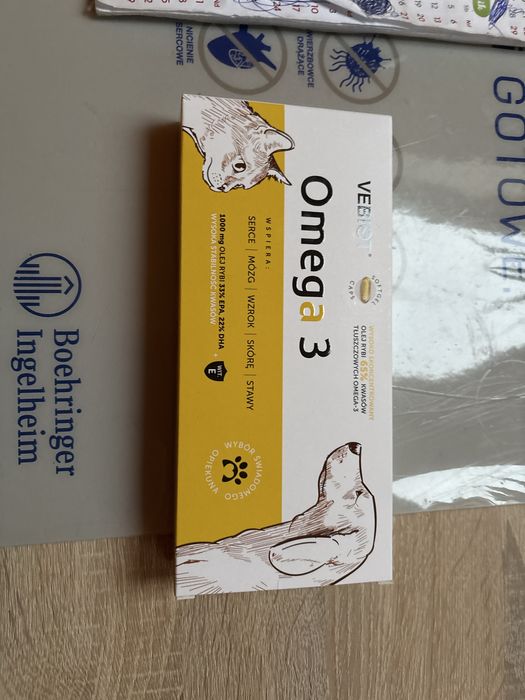 Vebiot Omega 3 60 tabletek w opakowaniu