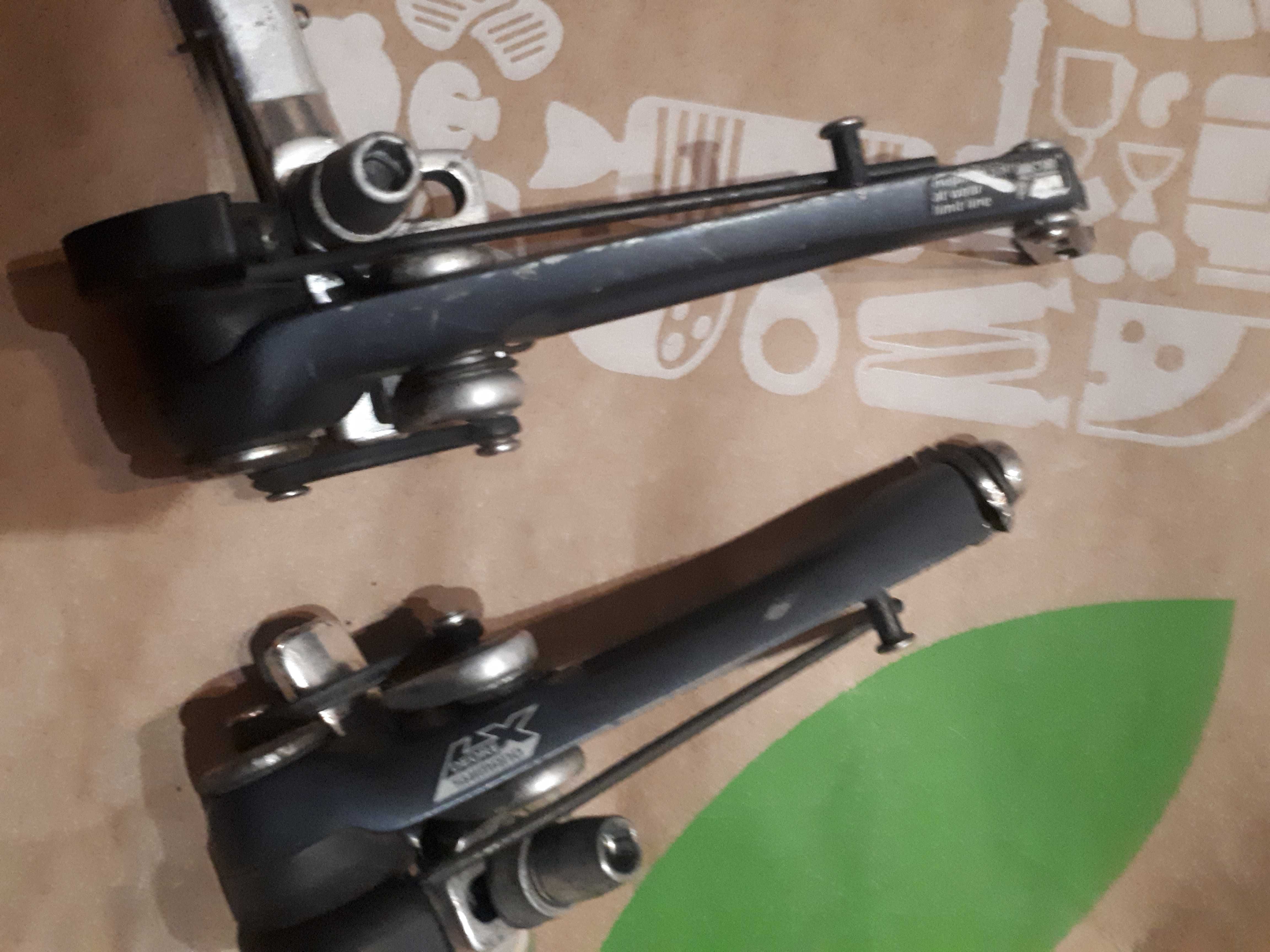 hamulce V brake shimano deore lx m 570  przód i tył stan bdb