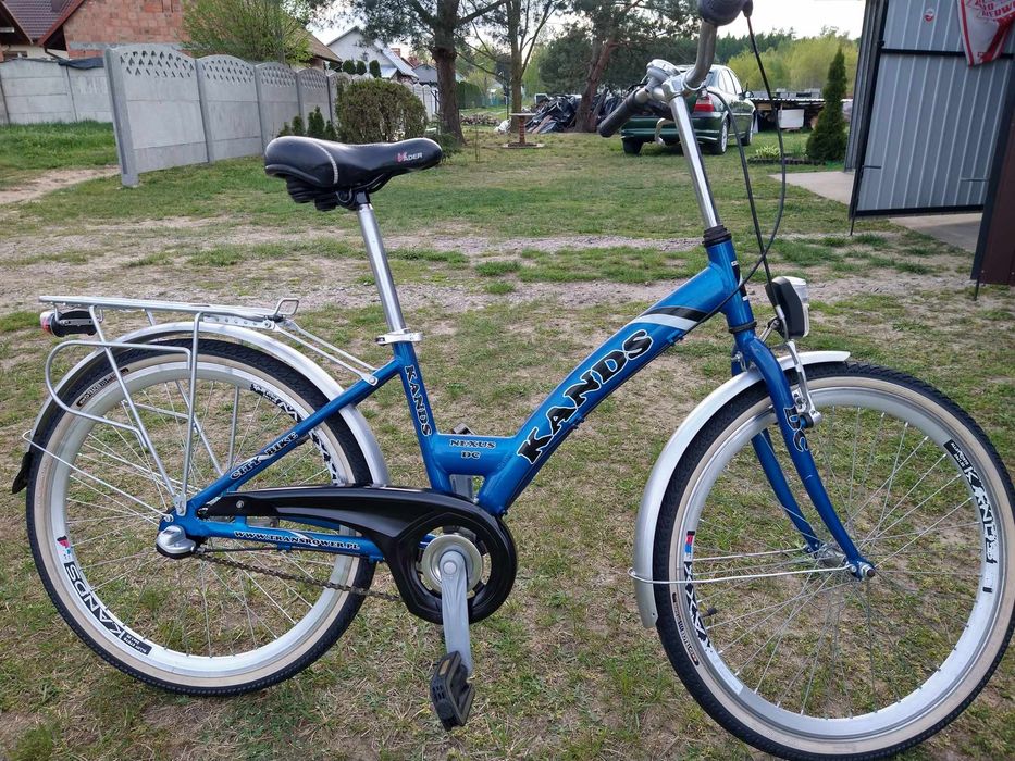Rower dla dziecka  z przerzutkami marki KANDS koła 24.