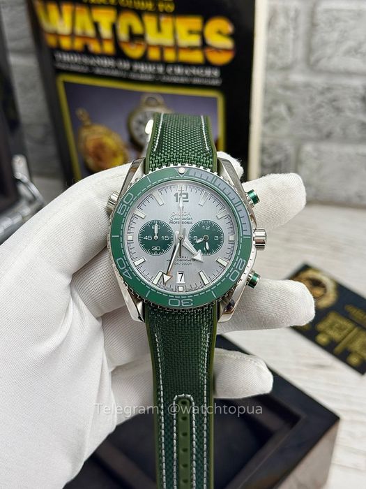 Годинник Omega Seamaster Green Edition