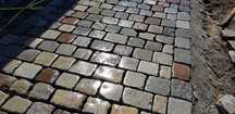 Starobruk bruk kostka granitowa wyślizgana granit staroużyteczny