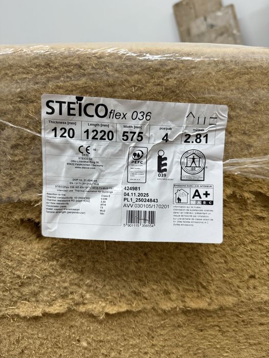 Steico Flex 120 - wełna drzewna