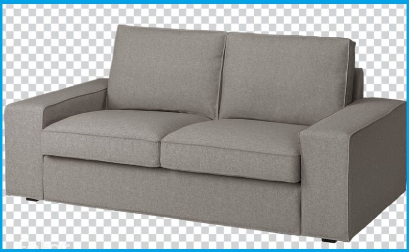 IKEA KIVIK – sofa kanapa 2-osobowa, szara, stan bdb!