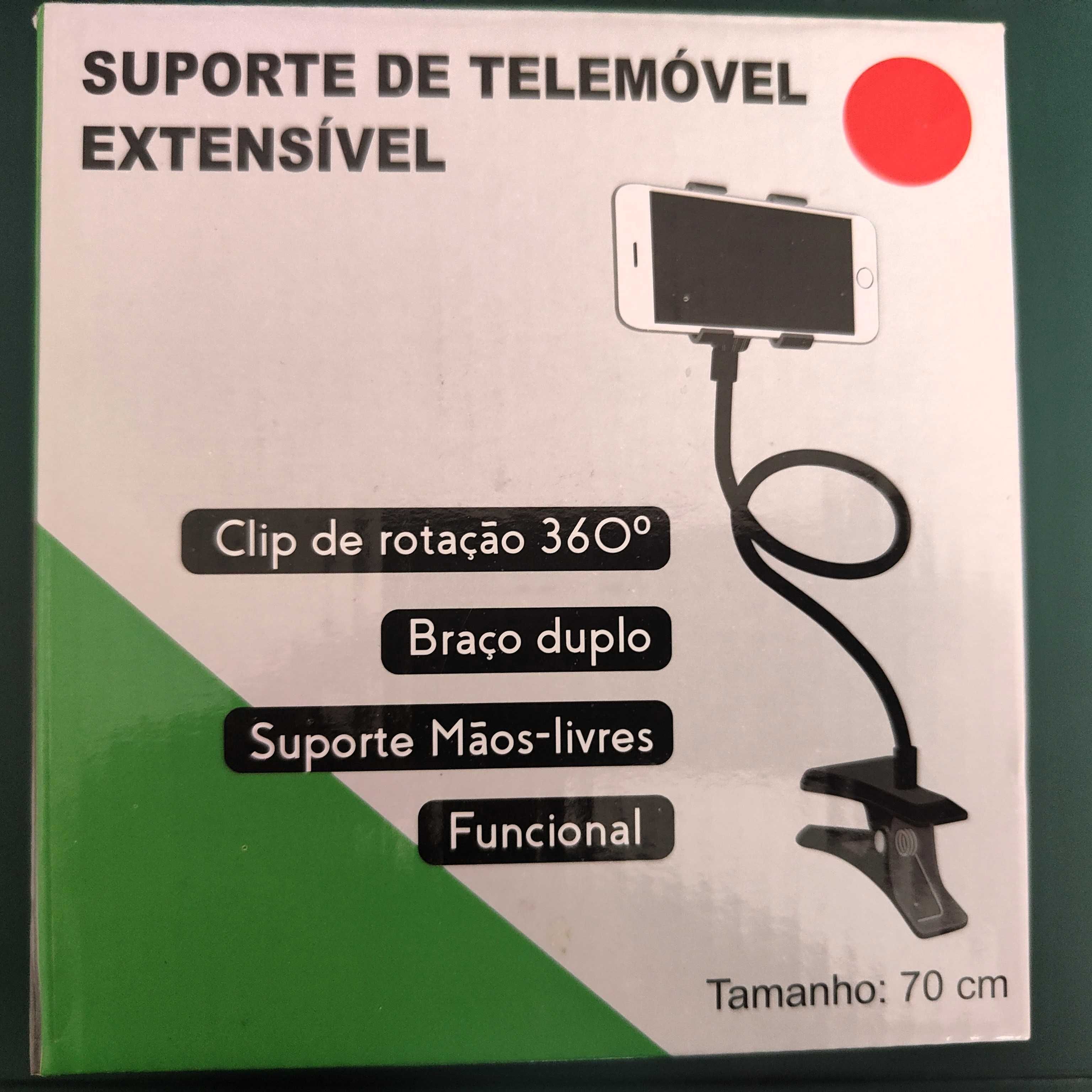 Suporte de Telemóvel Extensível - Novo