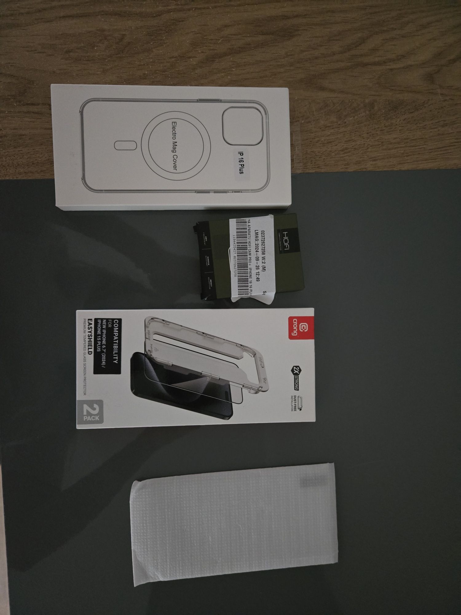 Zestaw zabezpieczający Iphone 16 Plus