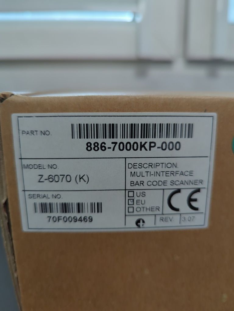 Czytnik kodów kreskowych Zebex Z-6070 KB