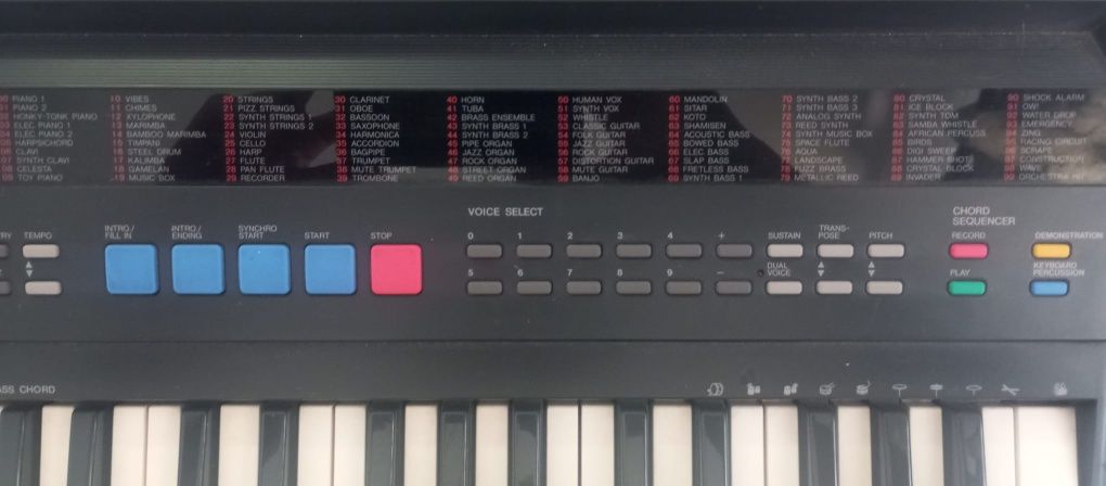 Teclado Yamaha PSR