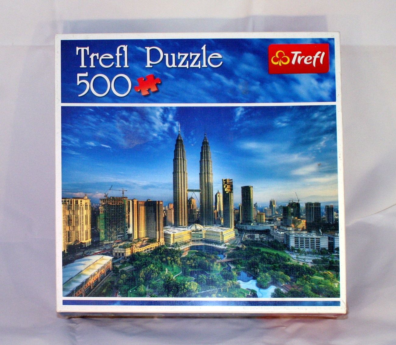 Puzzle Trefl Kuala Lumpur Malezja Petronas Towers Dwie Wieże 
budynki,
