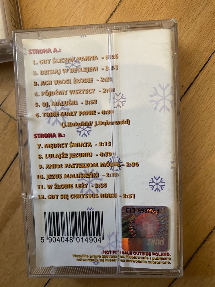 Kaseta magnetofonowa natalia kukulska polskie kolędy