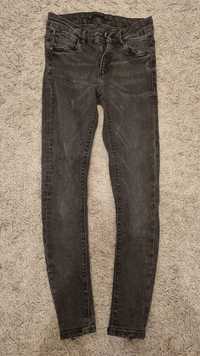 Spodnie jeansy Zara czarne 36 S