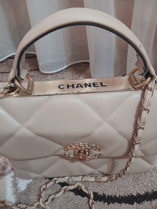 Сумочка жіноча світло бежева