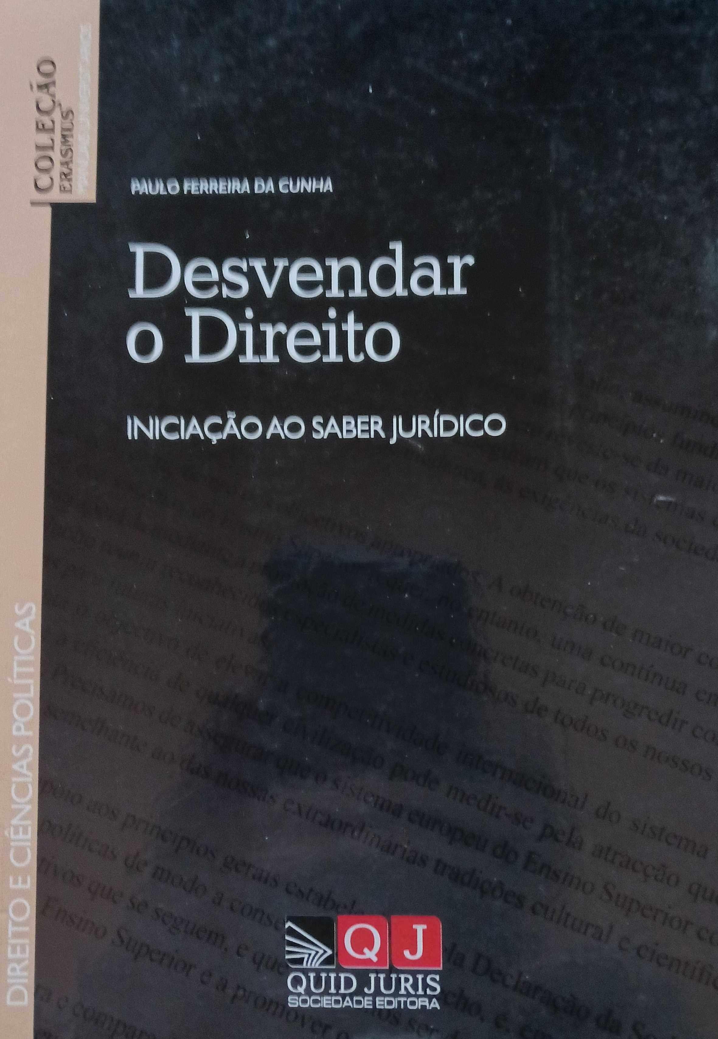 Desvendar o Direito - Paulo Ferreira da Cunha