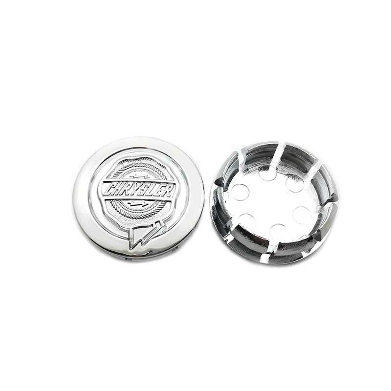 Centros/tampas de jante completos Chrysler com 54, 60 e 64 mm