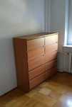 Komoda 10 szuflad, 120x120x37