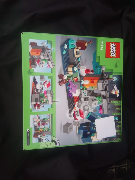 Klocki LEGO Minecraft nowe zestaw 21274 okazja