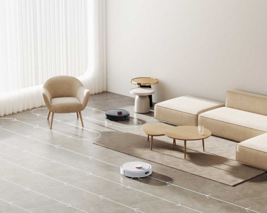 LASEROWY Xiaomi Vacuum S20 Robot Mopujący 5000Pa Z Mapowaniem LDS Nowy