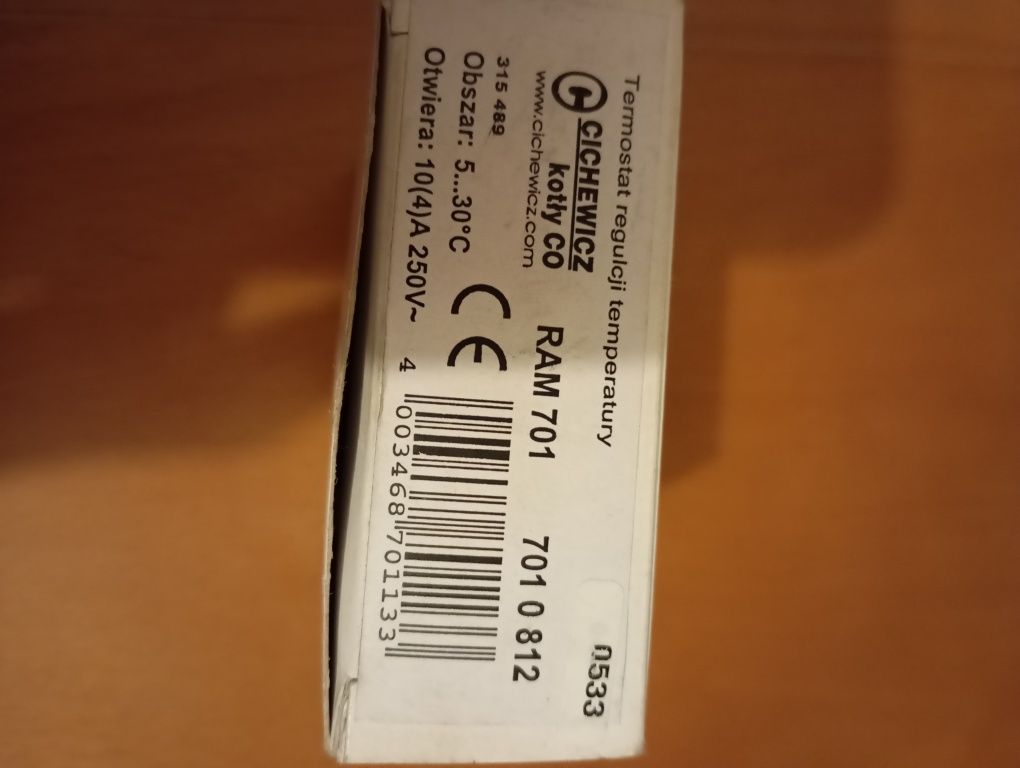 Termostat regulcji temperatury cichewicz działa