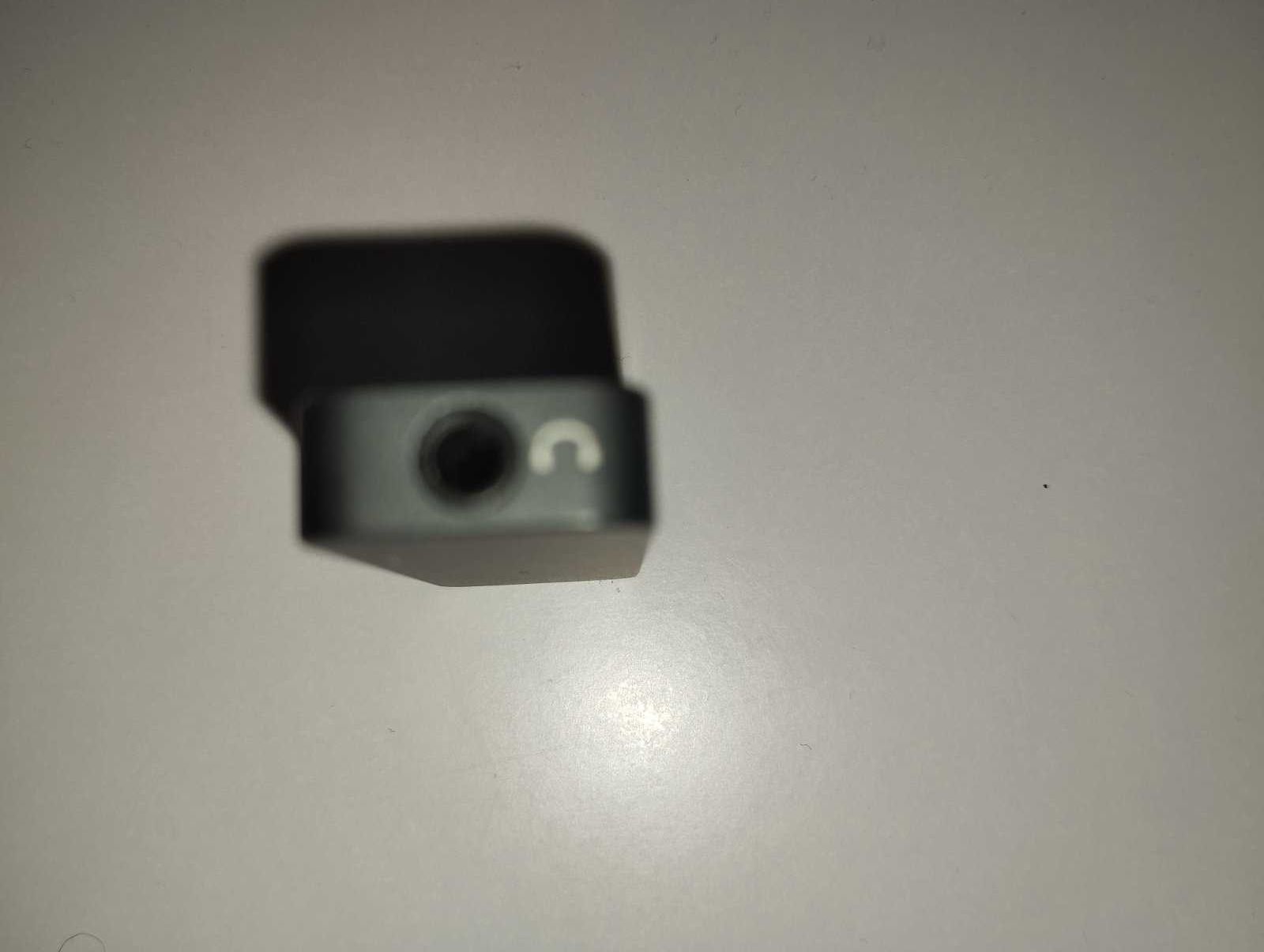 Adapter audio mscro USB mini jack 3,5 mm - szary