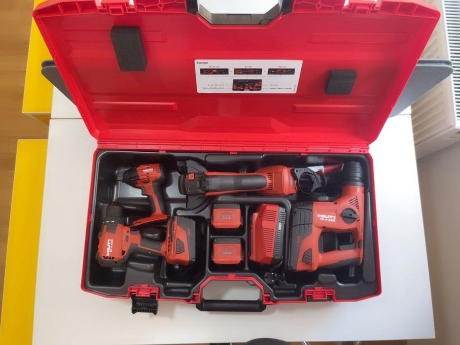 Hilti Nuron A22 - zestaw narzędzi akumulatorowych