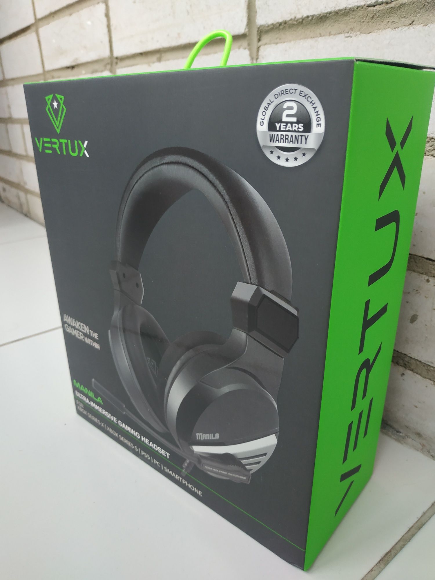 Навушники Vertux Manila 7.1 Mini Jack 3.5мм Black