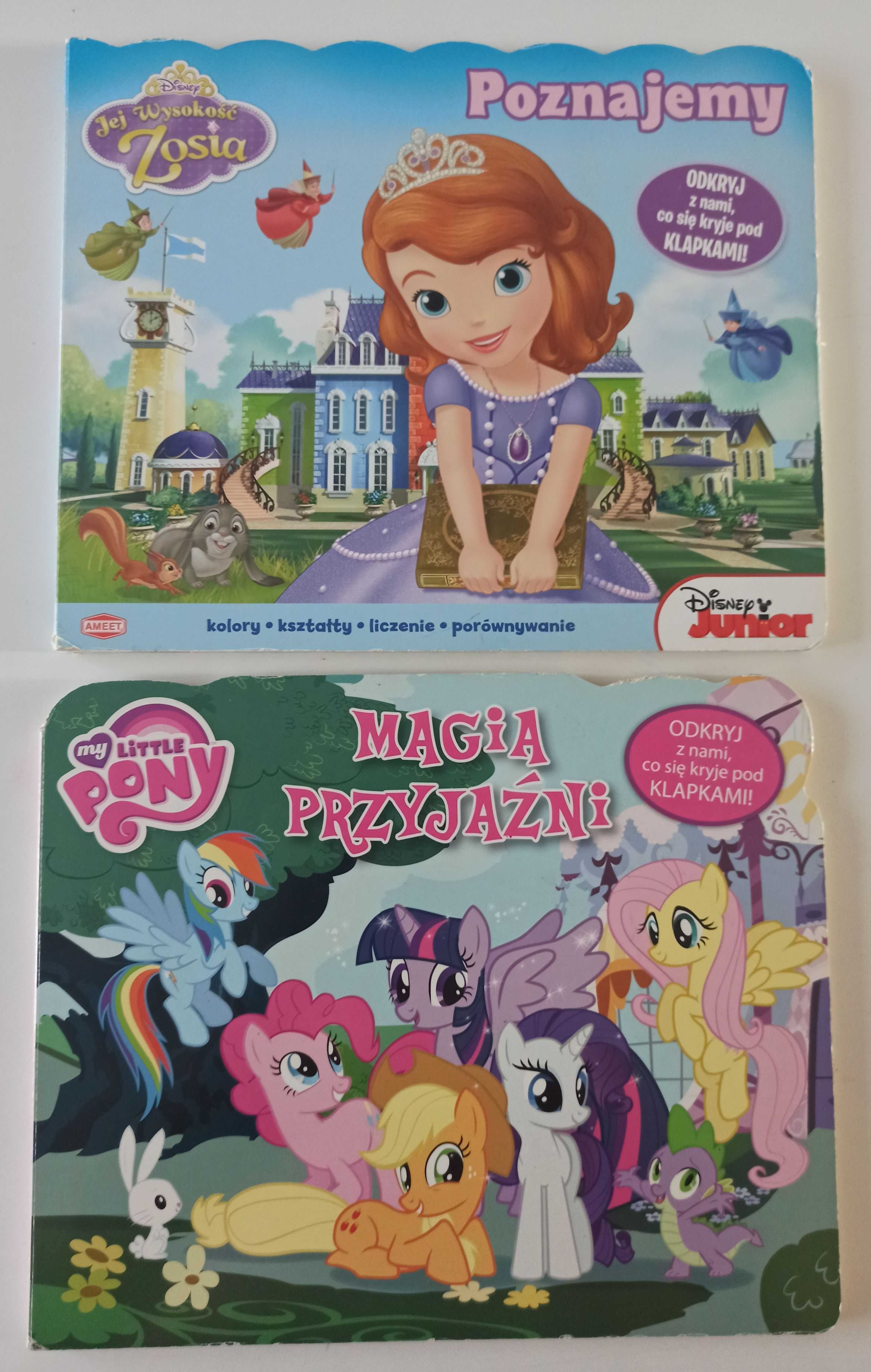 My Little Pony Jej Wysokość Zosia - książeczki z okienkami 2 sztuki