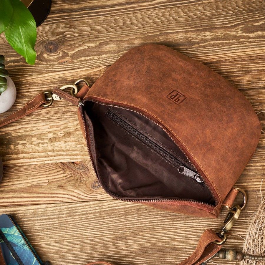 skórzana saszetka na pas vintage paolo peruzzi t-36-lb