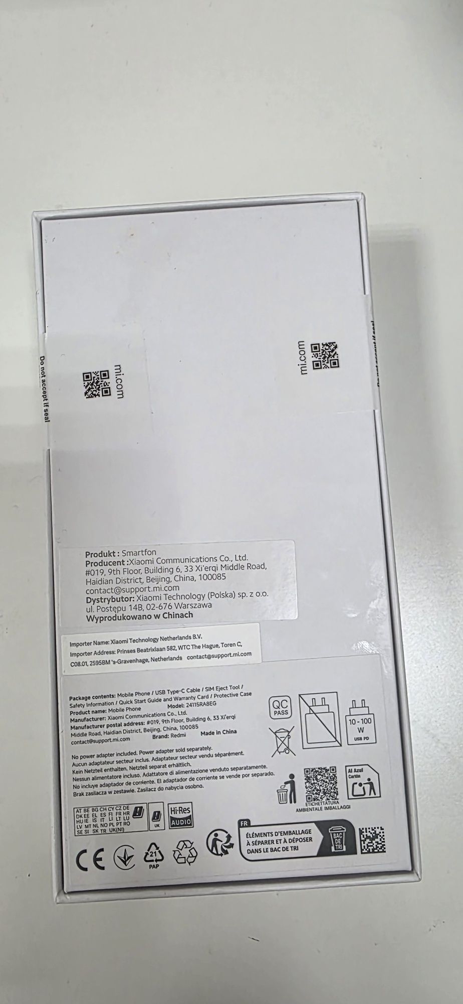 Nowy redmi note 14 pro+ 512/12 ram kolor czarny