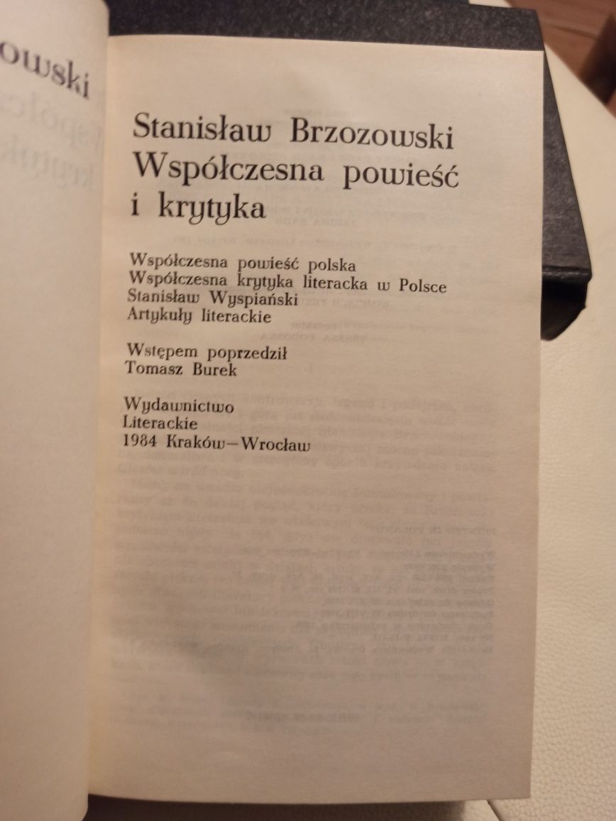 Stanisław Brzozowski współczesna powirść i krytyka