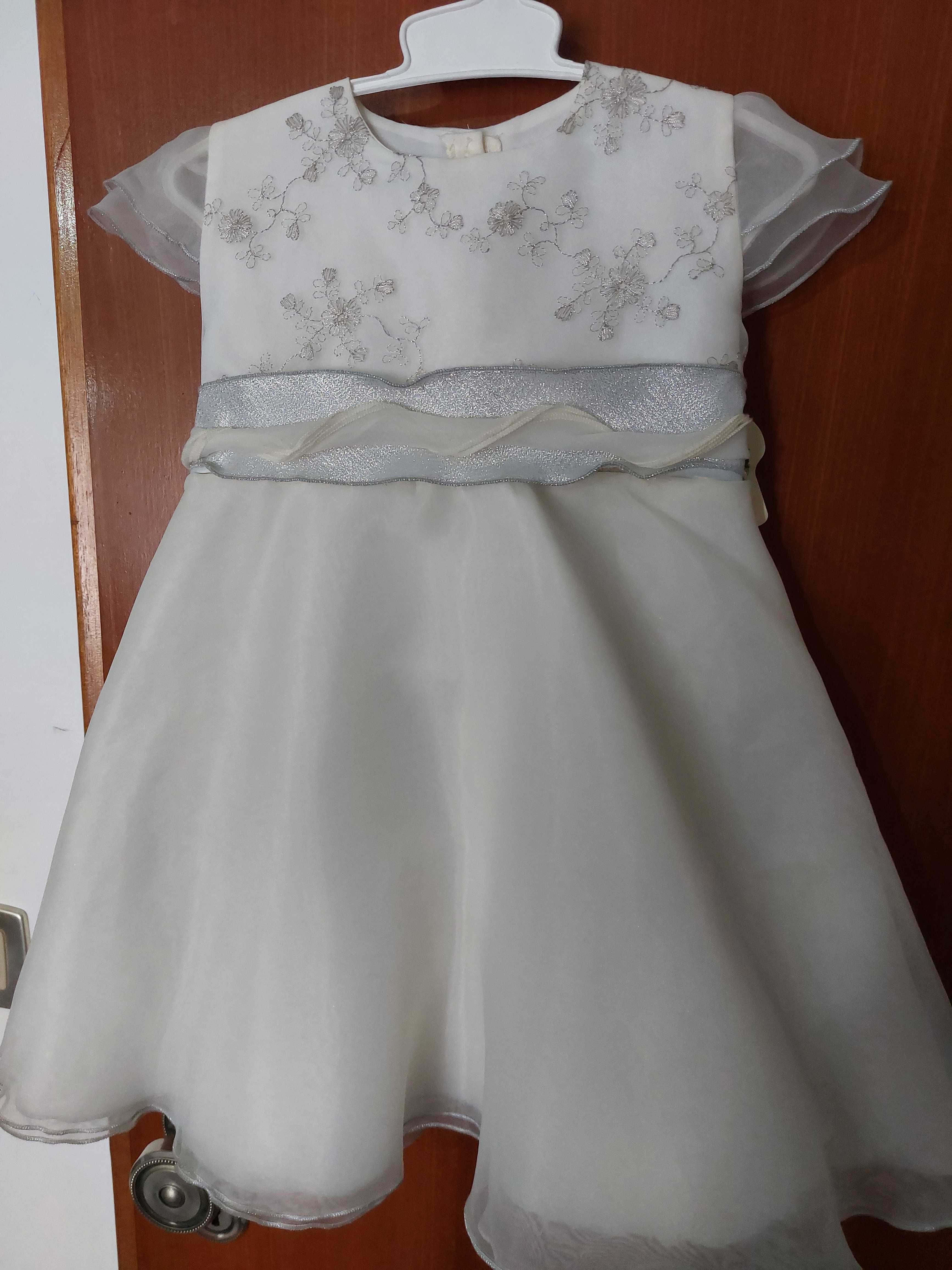 Vestido de Cerimónia para criança de 18 meses, Novo com etiqueta!