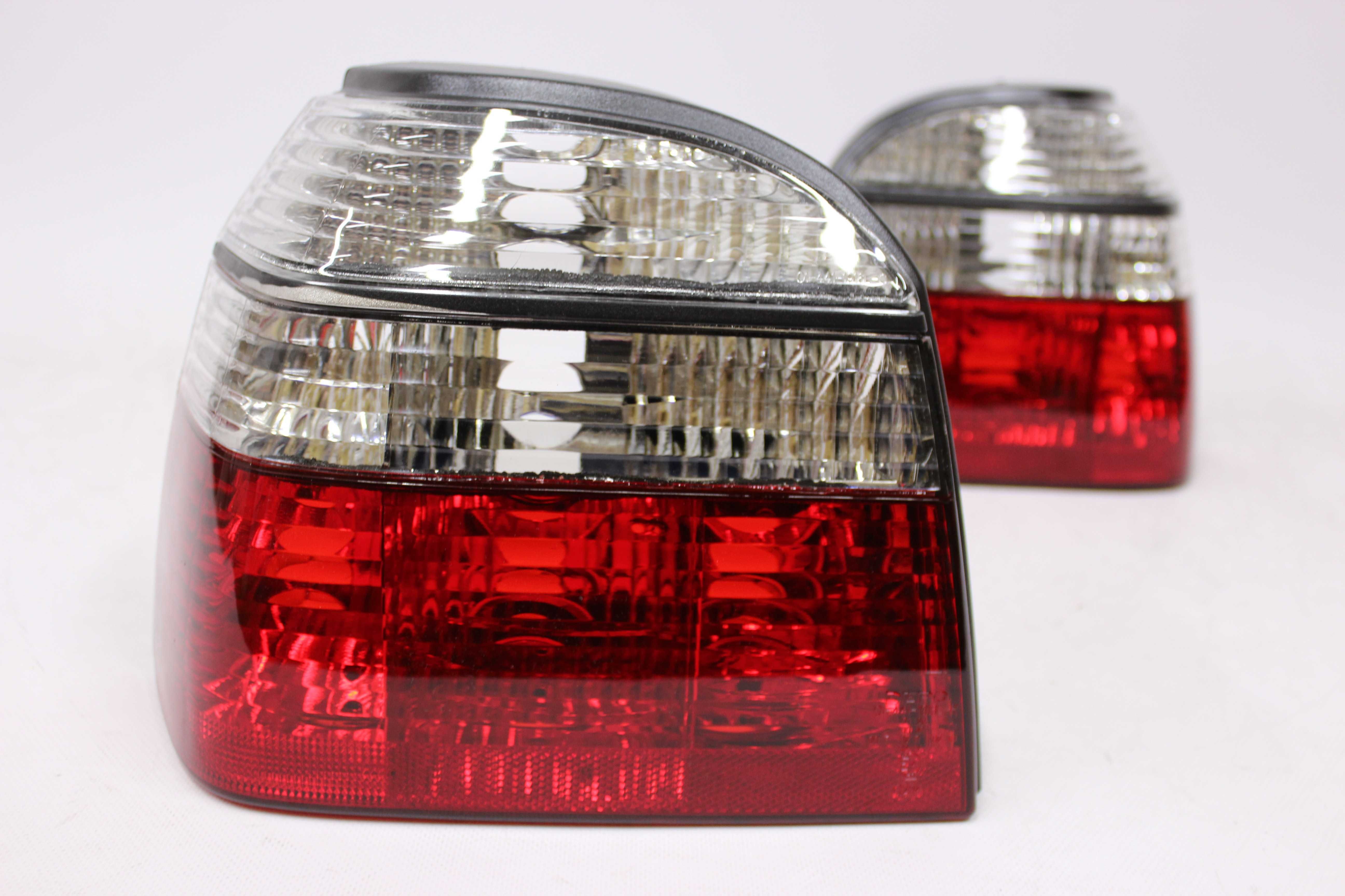 Lampy światła tył tylne VW GOLF 3 III 91-97 RED Clear Tuning NOWE!