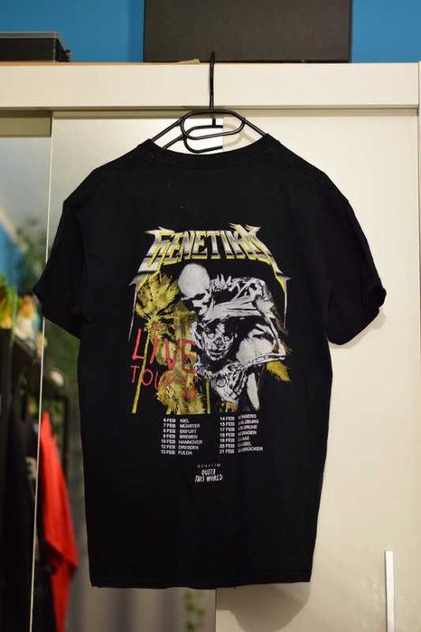 tshirt genetikk oversize koszulka steetwear hiphop raptrap graphic tee
