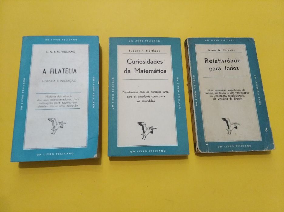 Varios livros da coleção Pelicano
