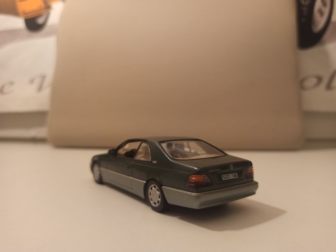 Mercedes Benz W140 SEC 1:43 Minichamps