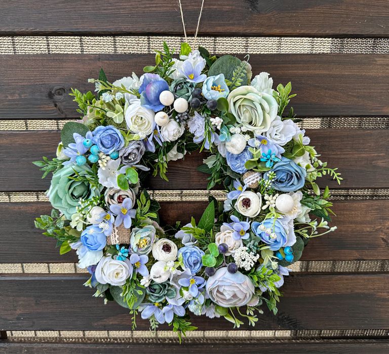 Wianek na drzwi ze światełkami 36cm. 062511