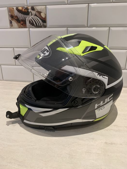 Kask HJC black/fluo-green