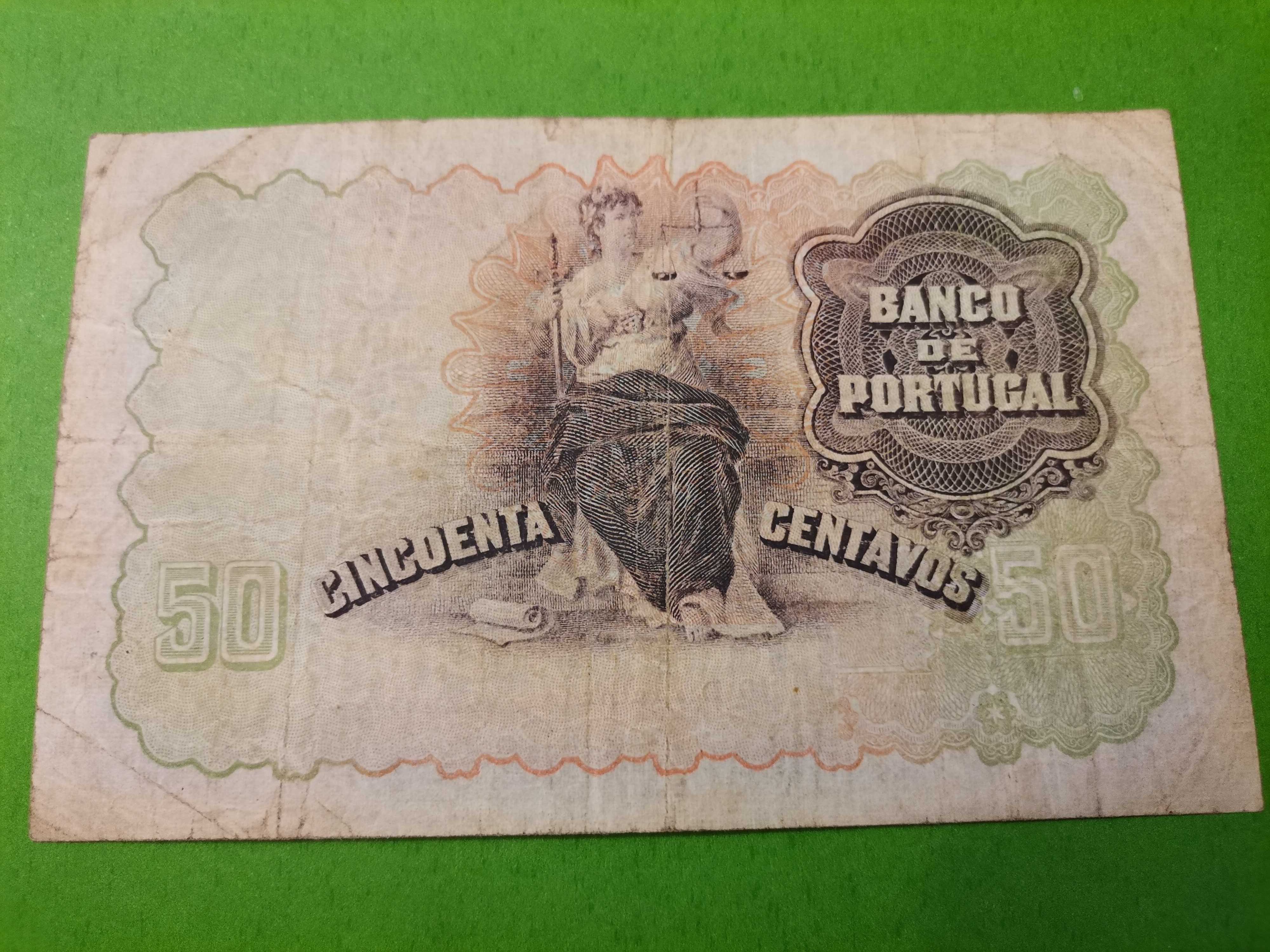 Nota de 50 centavos de  1920