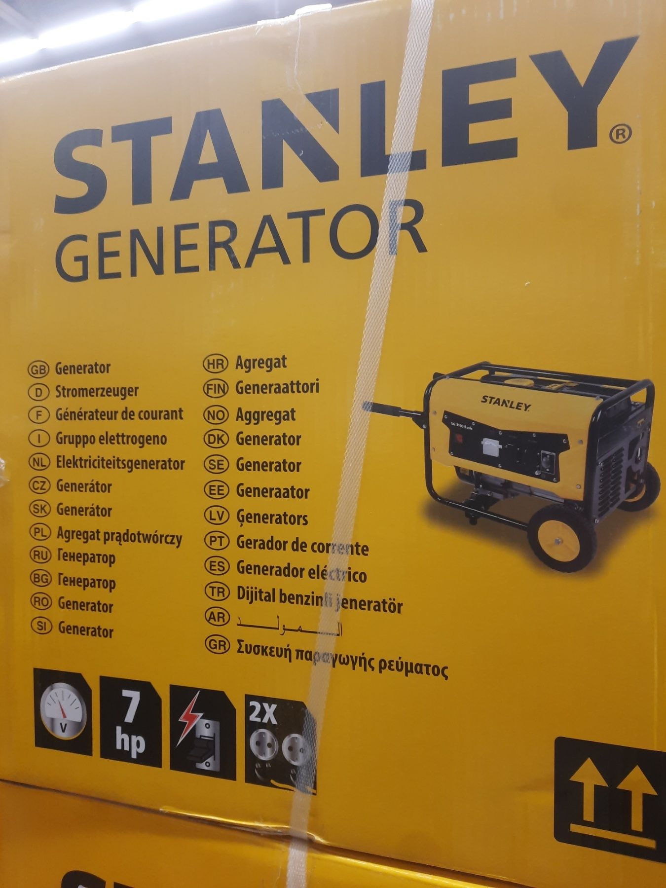 Бензиновый генератор Stanley SG3100 3100 Вт, однофазный
