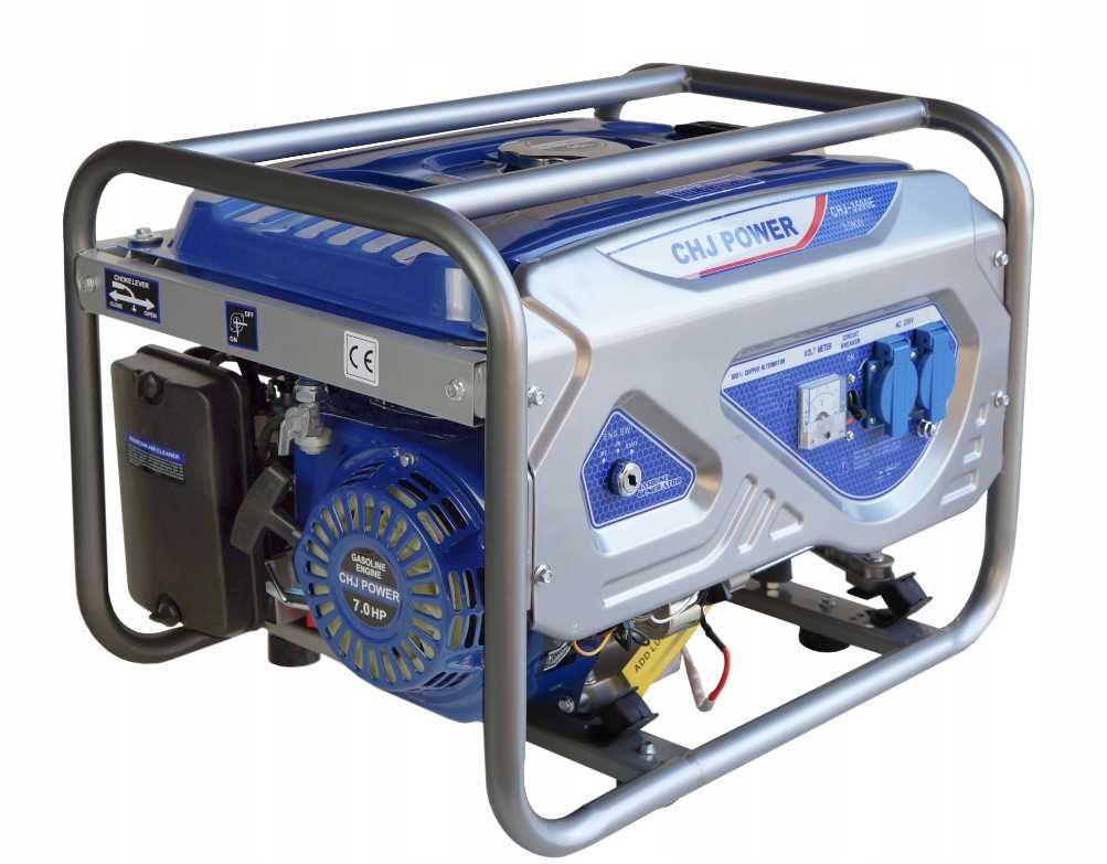 Generator agregat prądotwórczy benzynowy el. start 3000W 3KW 230V